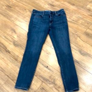 American eagle size 12 long dark denim